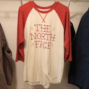 North Face baseball tee 🔥
